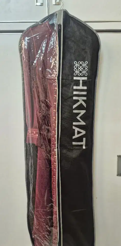 GAMIS HIKMAT Embossa Flow Burgundy