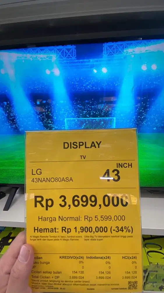 TV LG Nanocell 43inch (43NANO80ASA)