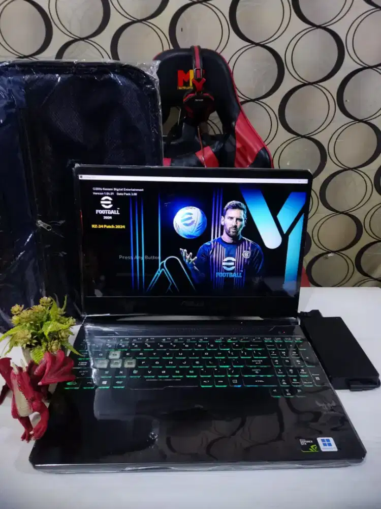 Laptop Gaming Asus TUF A15 Ryzen Vga NVIDIA Gtx 1650 4gb MURAH