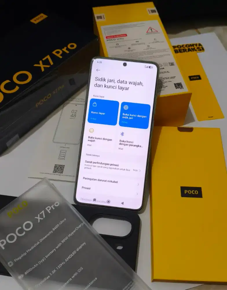 Poco X7 pro 12/512 green second mulus