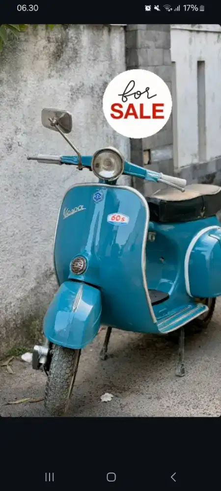 FOR SALE Vespa th 1969