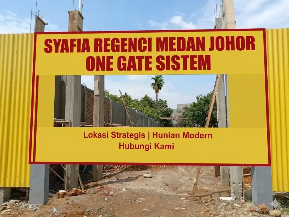 ONE GATE FULL SECURTY MEDAN JOHOR KARYA DHARMA