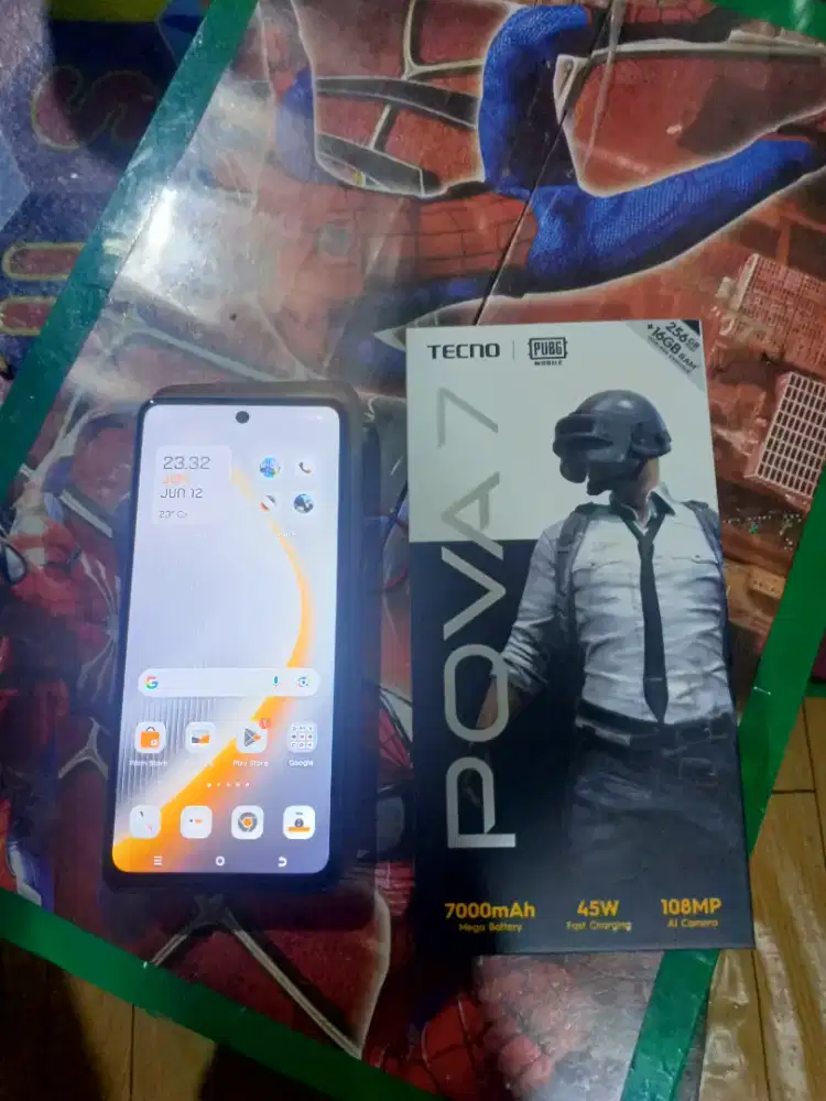 Tecno pova 7 Ram 8+8 256gb