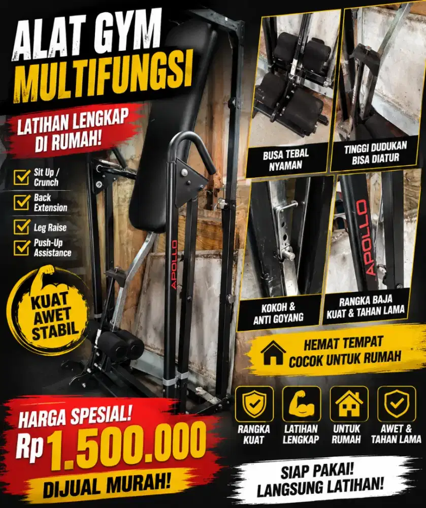 Alat Gym Multifungsi APOLLO