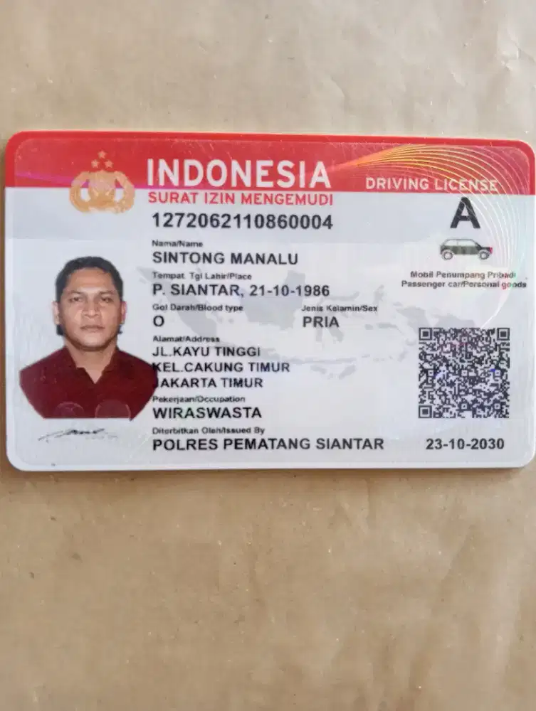 Driver Matic/Manual