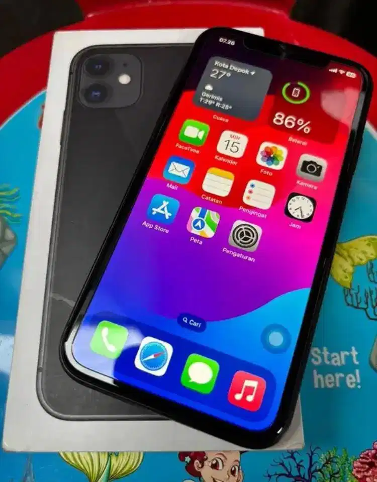 Iphone 11 64gb ibox semua aslinya