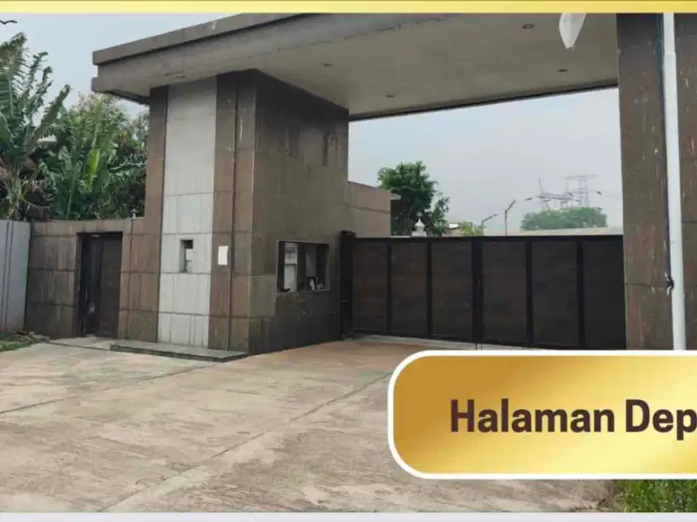 Dijual ex pabrik luas di Bogor