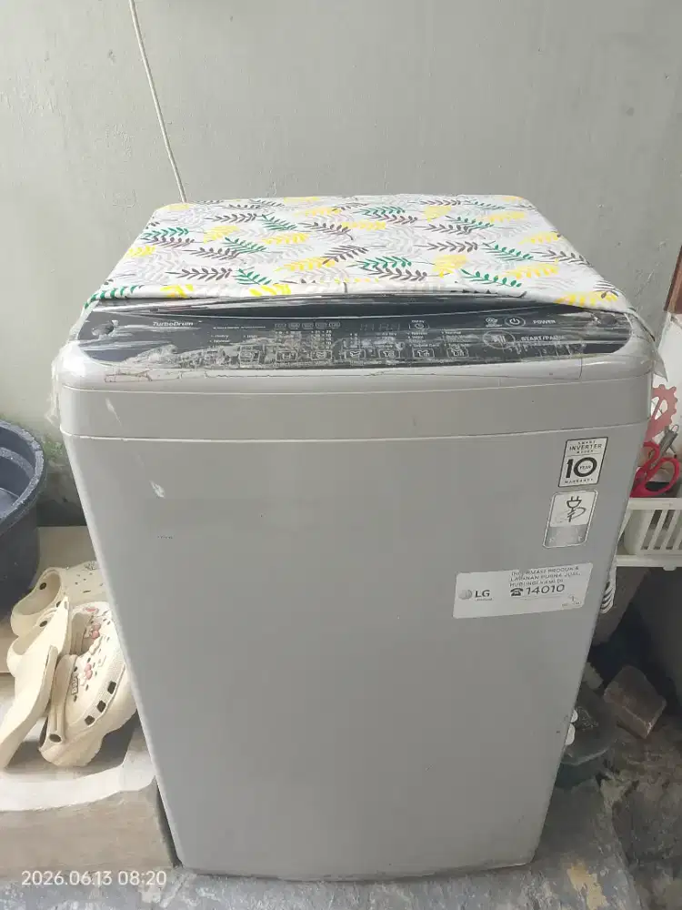 Mesin LG kondisi cuci rusak mau jual rongsokan