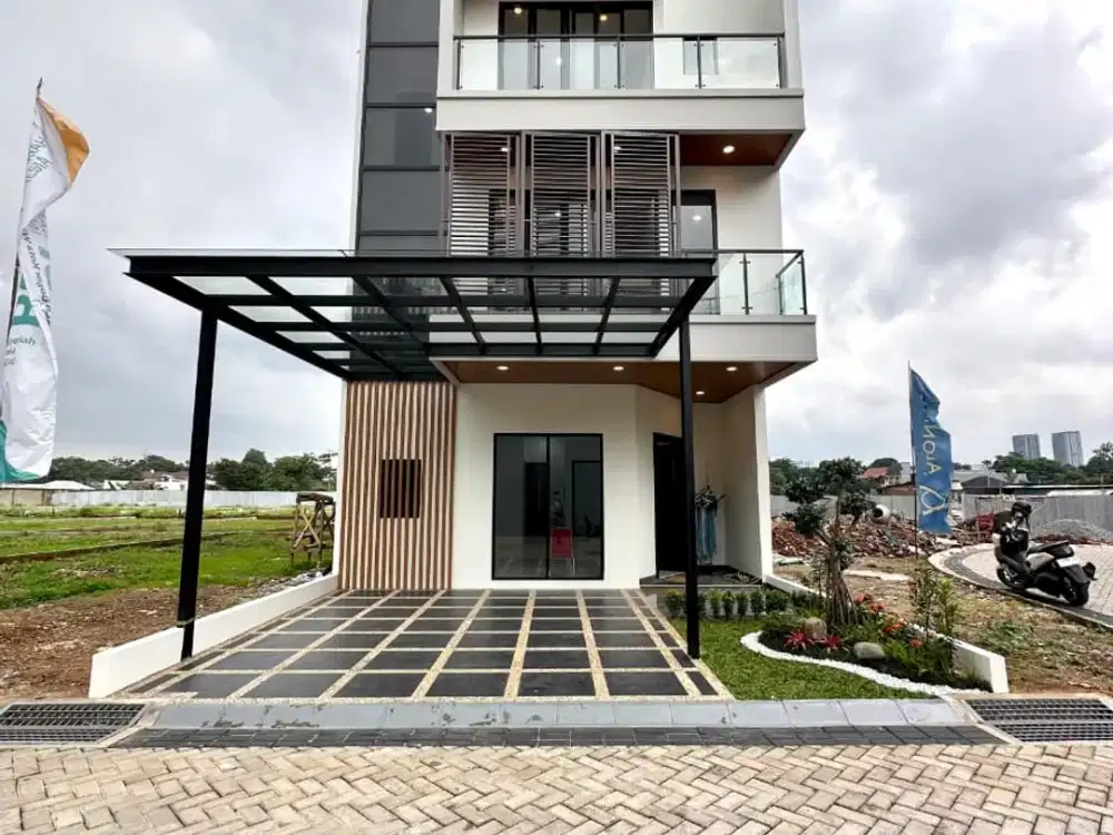 Rumah Strategis Cilandak Jaksel | 3 Lantai + Rooftop Cabin | FREE BPHTB | Dekat Tol JORR Simatupang