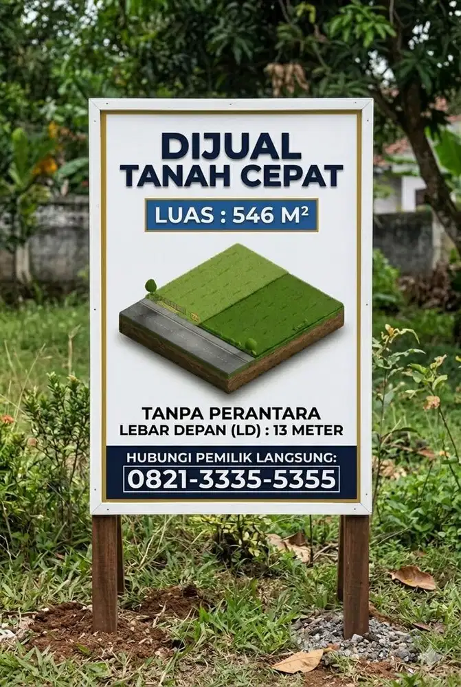 Tanah Premium Cantik dan Strategis