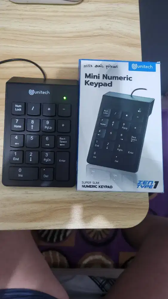 Numeric keypad ga kepake