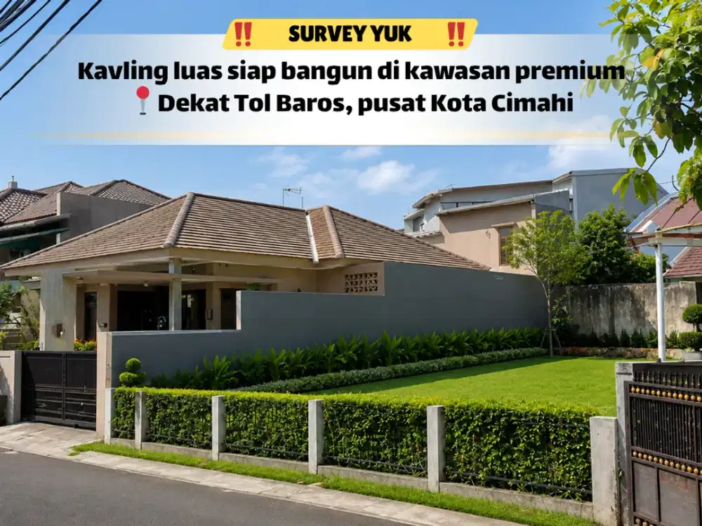 Miliki Kavling Premium Cimahi – 511 m² SHM Siap Bangun!
