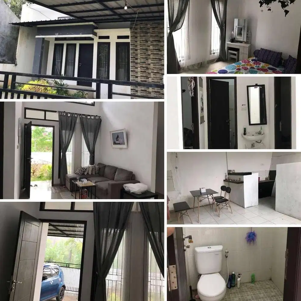 Disewakan rumah minimalis beserta isinya (tinggal bawa diri)