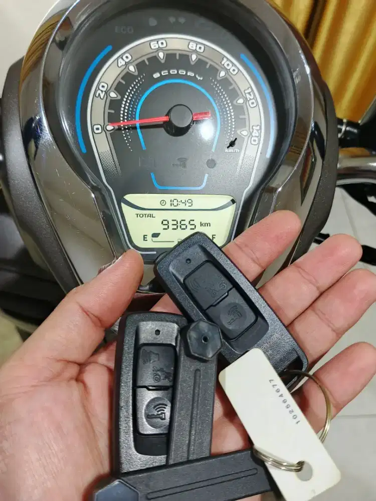 Scoopy prestige 2024 KM rendah barcode ada remote 2