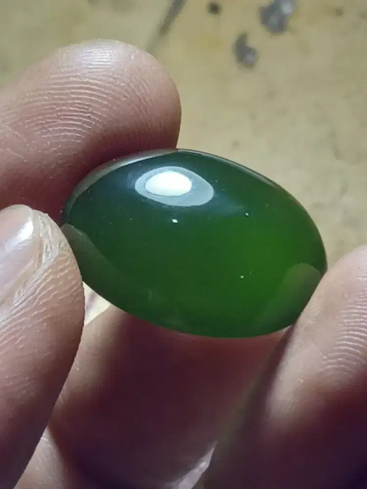 Batu akik ijo botol