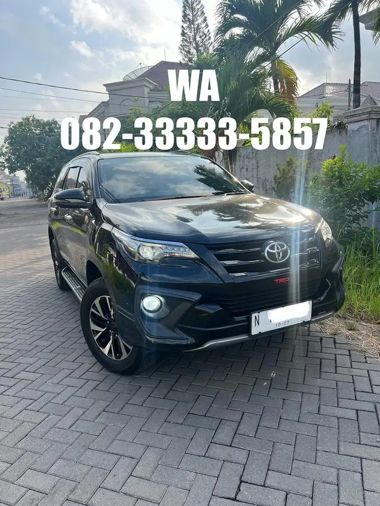 Km80rb fortuner vrz TRD 2018 antik fullOri cat sangat terawat