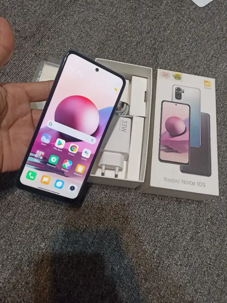 Xiomi note 10s 6/64 Fullshet orian no minus