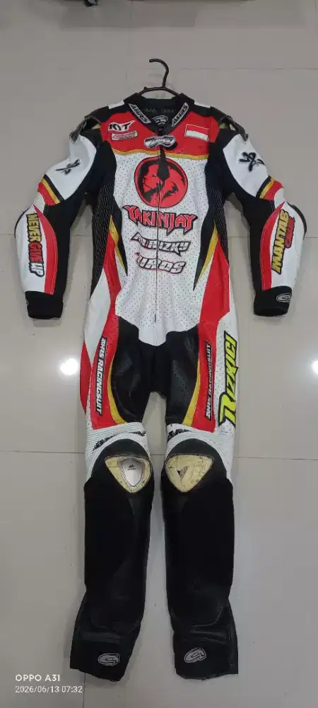 Wearpack balap motor AHRS titanium