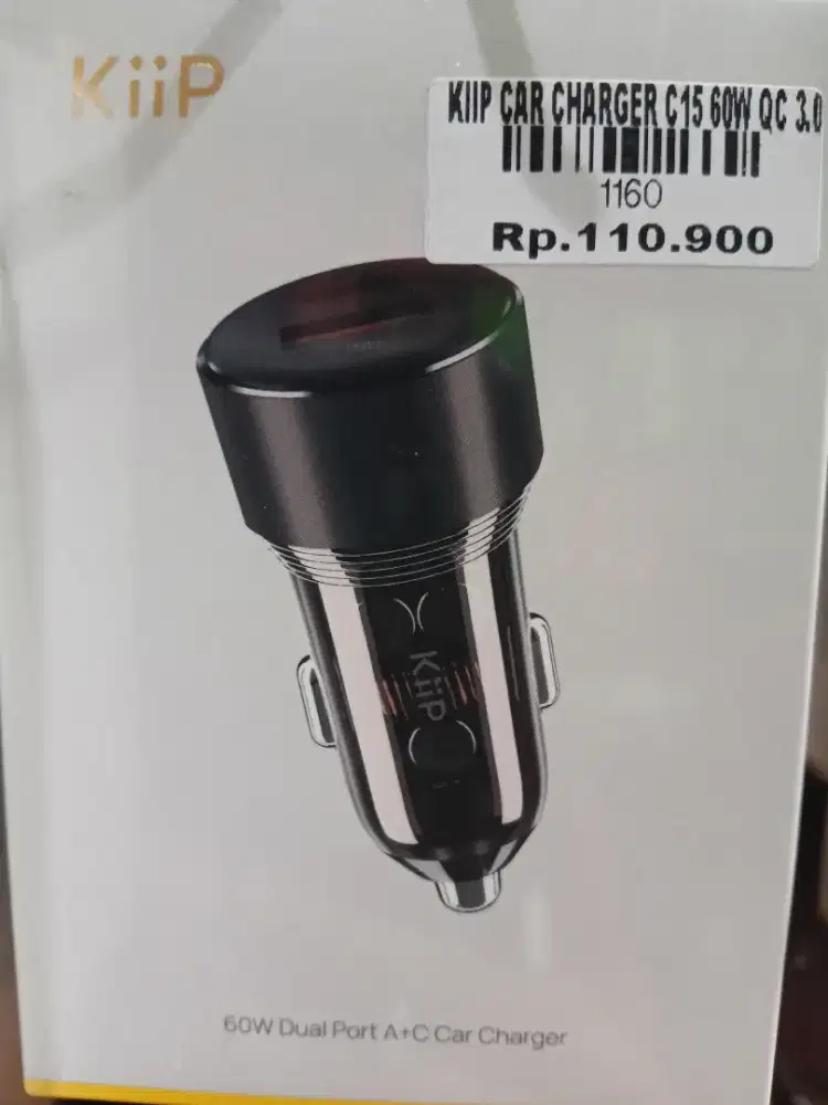 KIPI CAR CHARGER C15 60W QC 3,0
