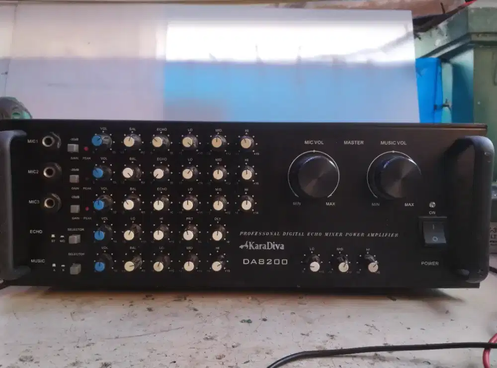 Mixer Power Amplifier+2 speaker JBL Ori 10 inch