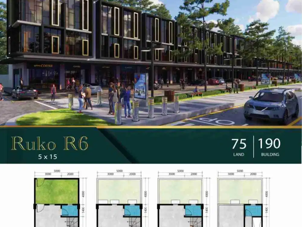 RUKO GANDENG 4 CITRALAND CITY SAMPALI JL METEOROLOGI
