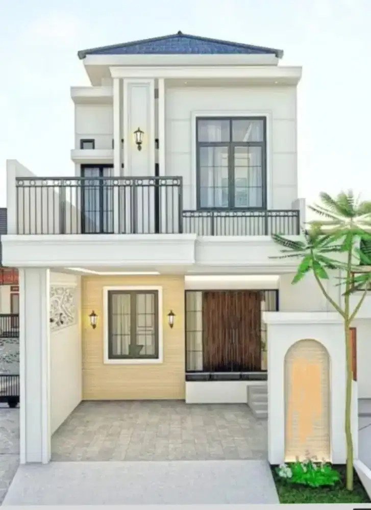 Rumah mewah 2 lantai samping taman bumi rejo Banyumanik