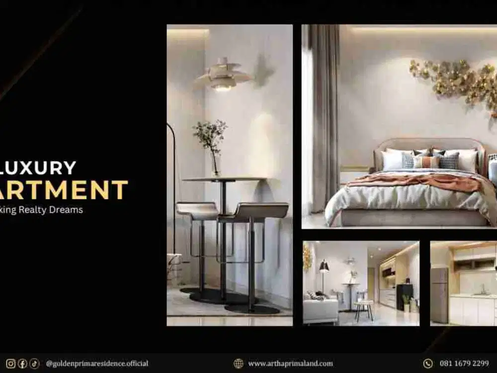 Golden Prima Residence Tipe Standard Studio