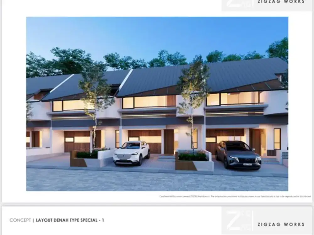 Dijual Rumah Baru Cluster Arsana Legoso Ciputat Tangsel