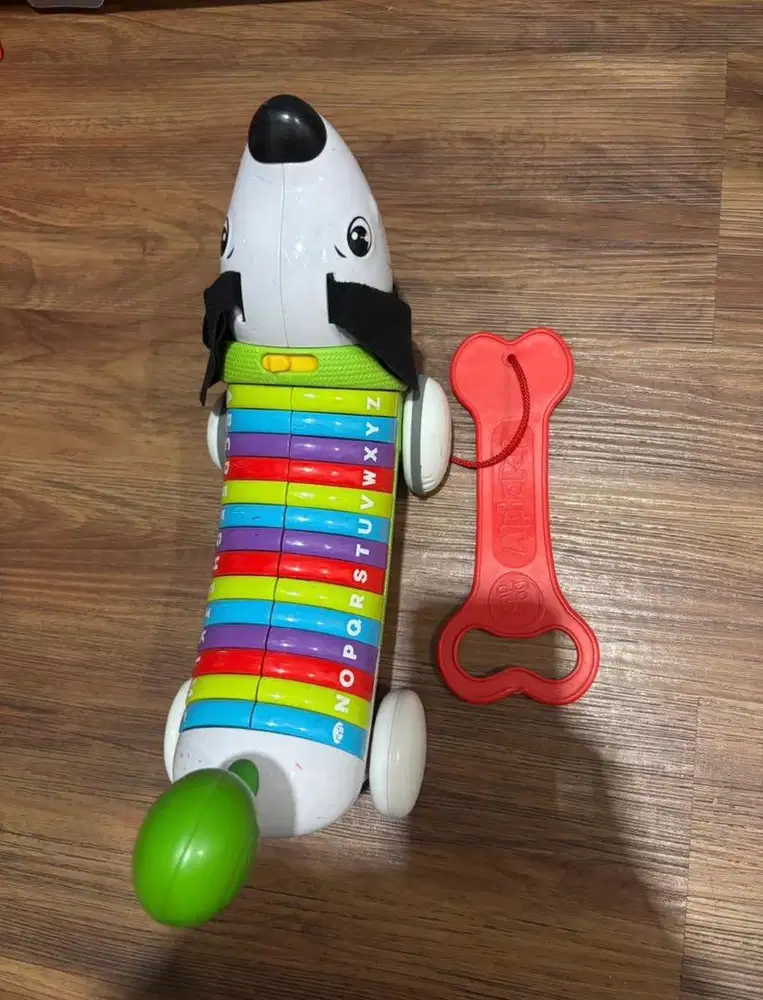 *PRELOVED LEAPFROG Alpha Pup Green*