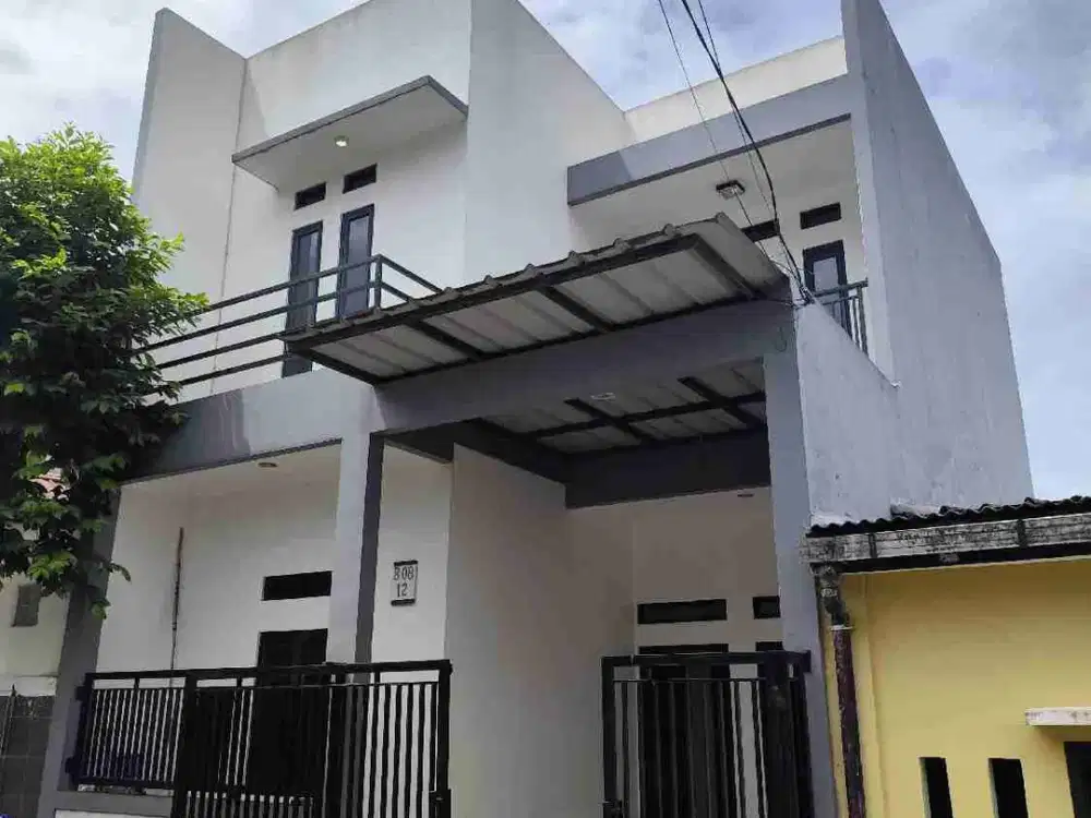 Rumah 2 Lantai Dekat Stasiun Bogor SHM View Gunung Salak