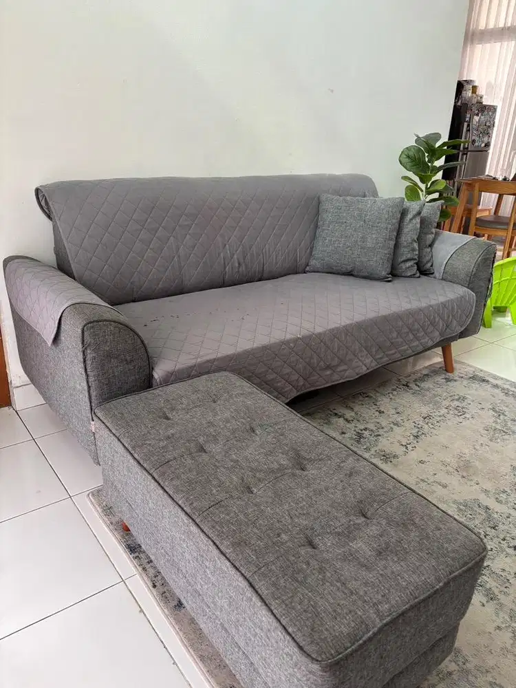 Sofa 3 seater bonus cover sofa by informa