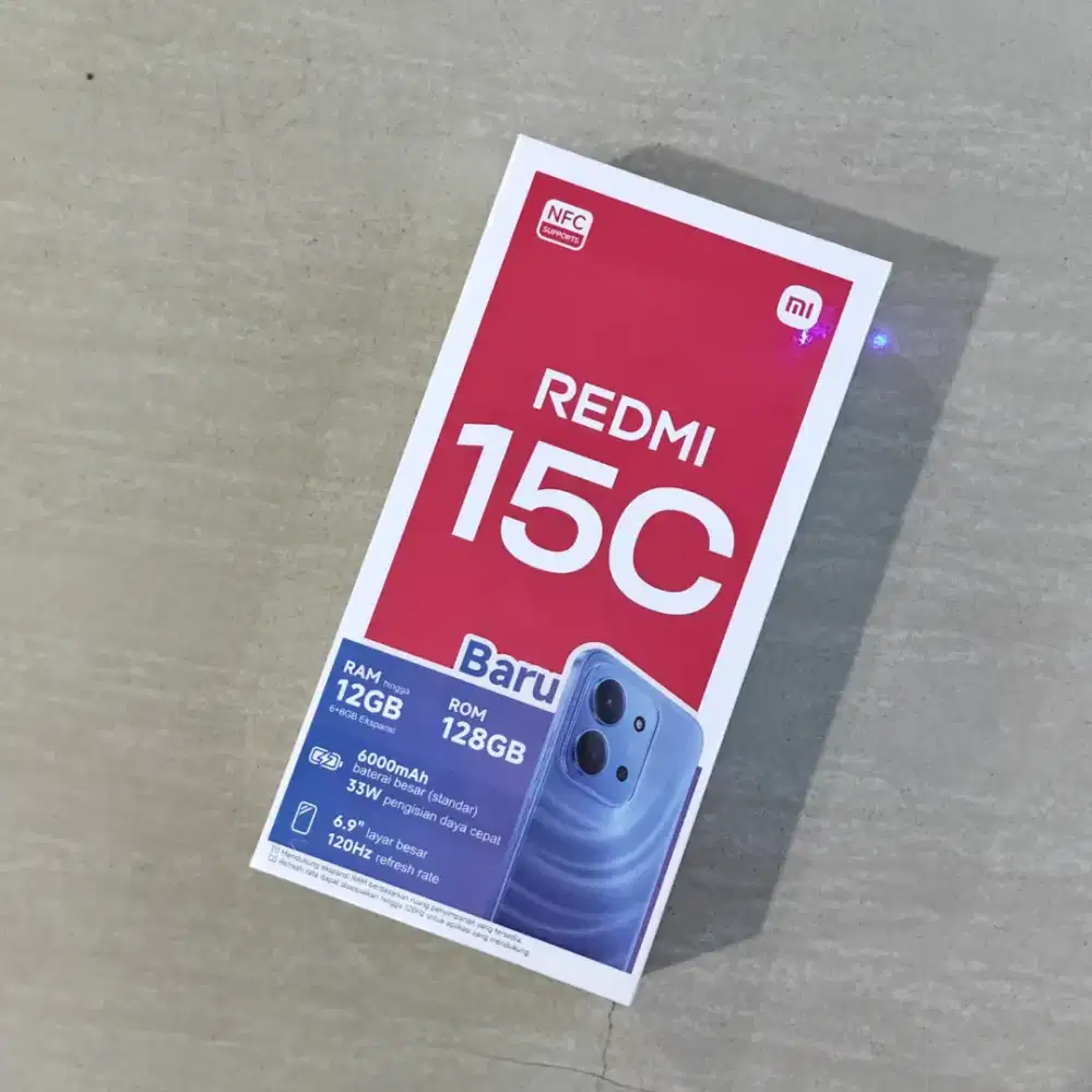 REDMI 15C RAM 6/128