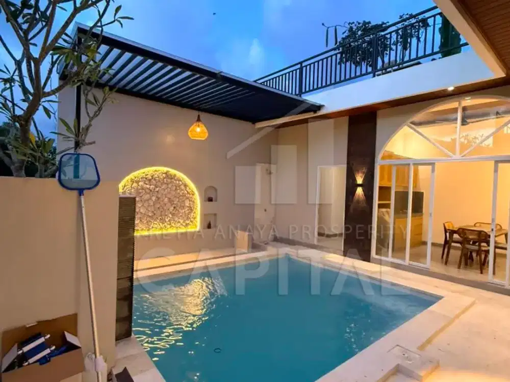 MODERN SANTORINI VILLA WITH OCEAN VIEW IN JIMBARAN BALI