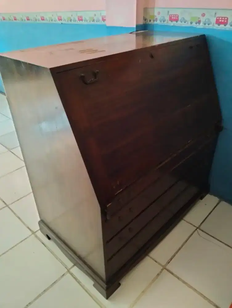 Jual cepat meja belajar Jadul