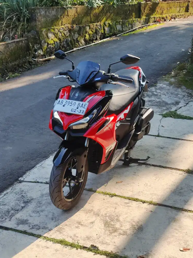 AEROX ALPHA 2026 KM BARU 2 RB PLAT AB