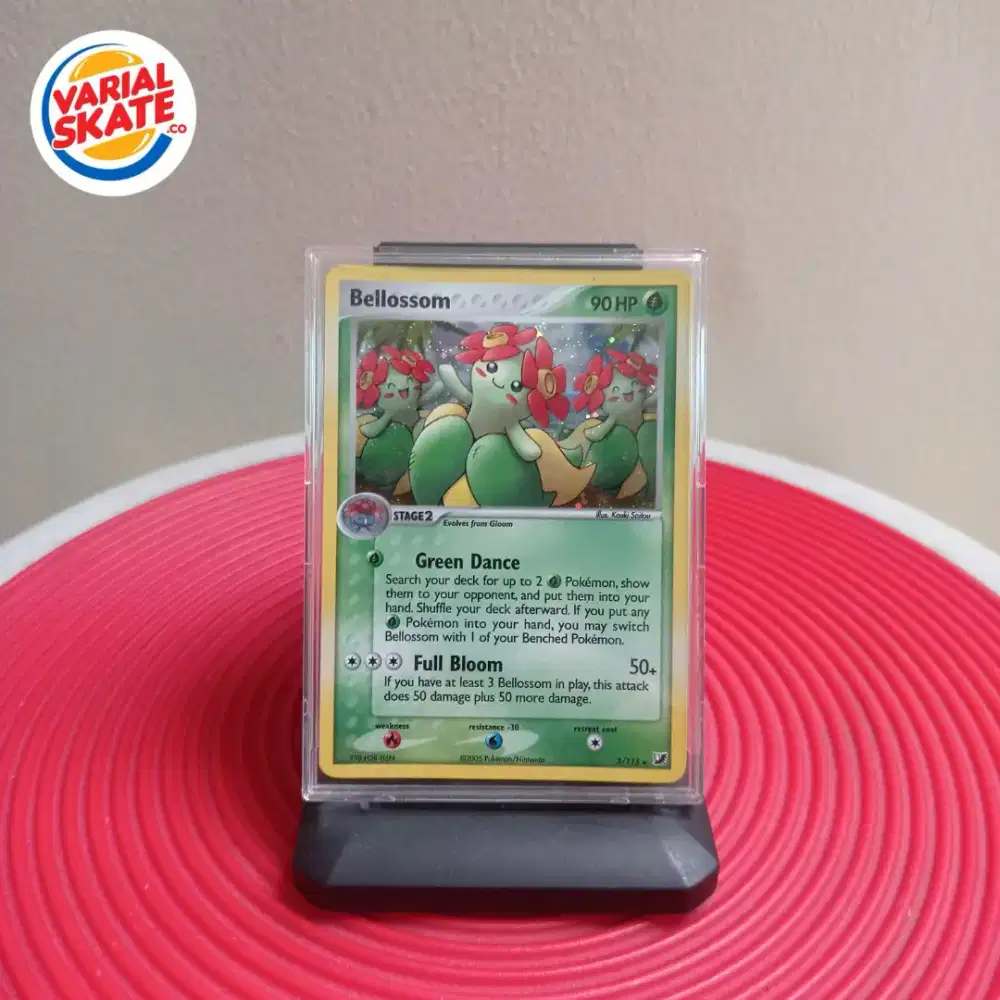 Pokemon TCG vintage Bellossom EX unseen force 3/115 Holo 8.0 near mint