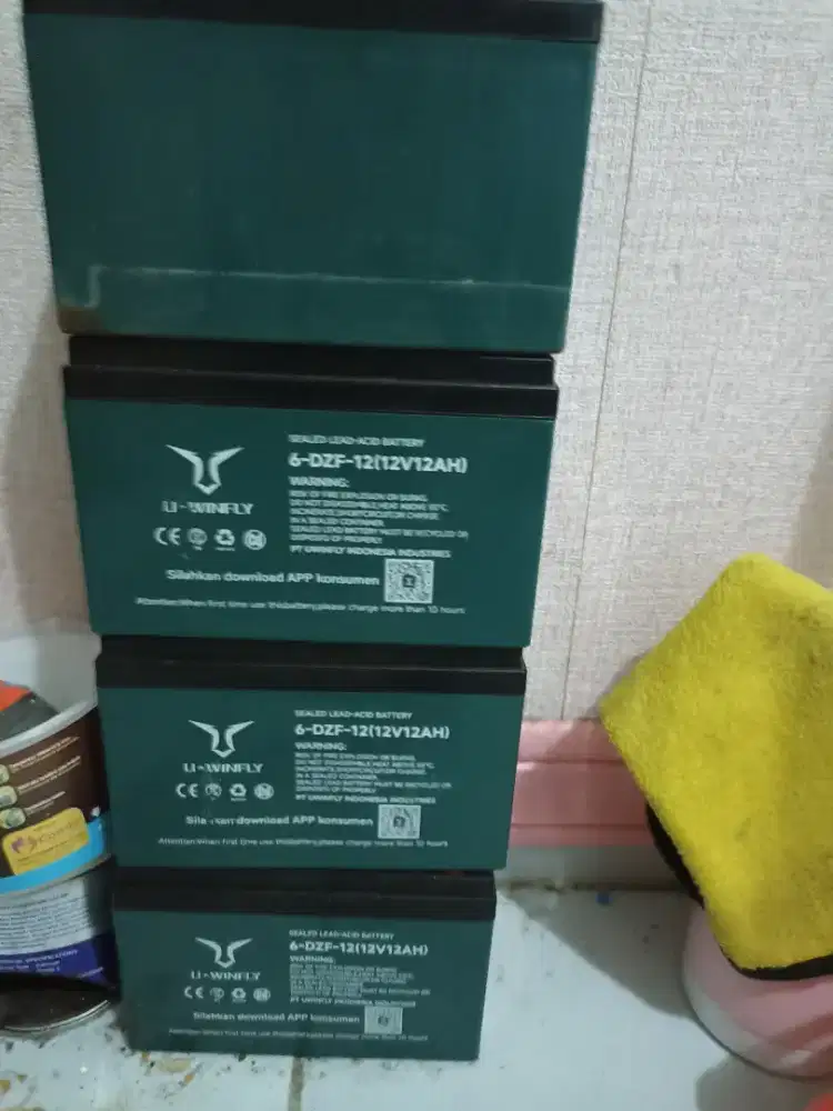 Aki sepeda listrik soak uwinfly