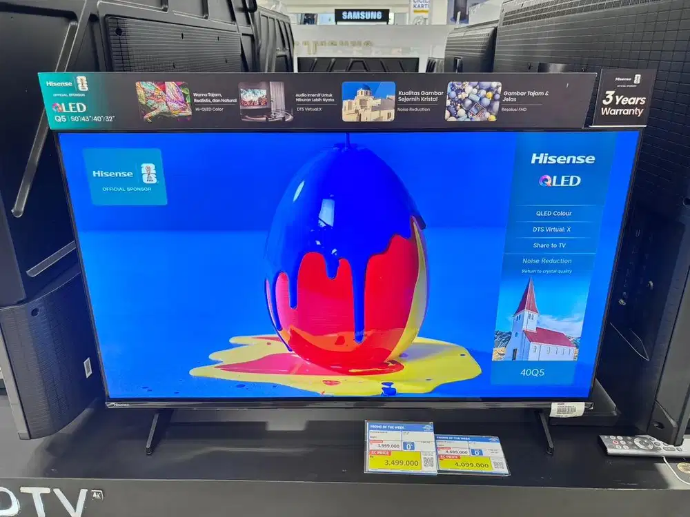 Qled TV Hisense 43 inch