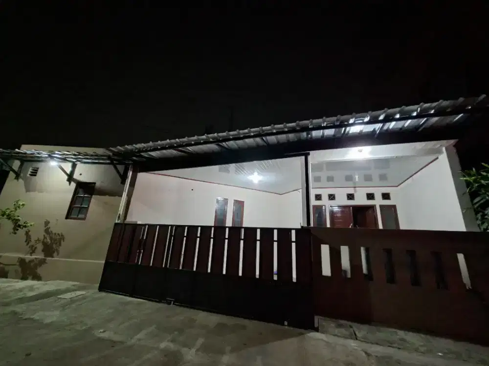 DISEWAKAN RUMAH NYAMAN STRATEGIS BEBAS BANJIR RAWALUMBU BEKASI