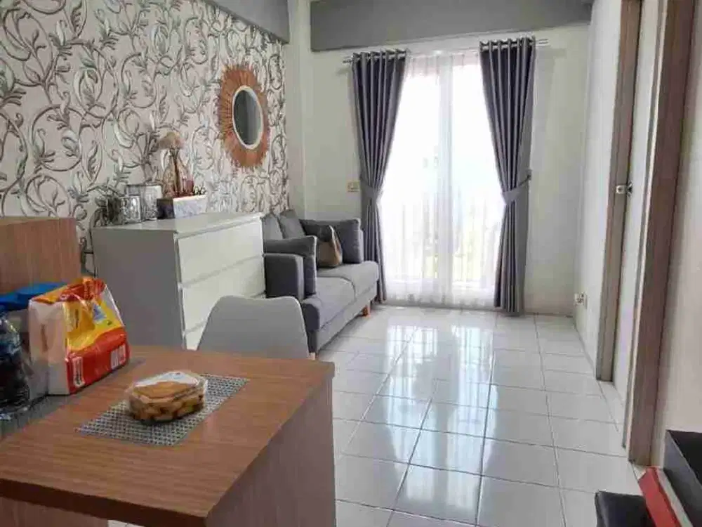 Termurah Dijual Apartemen Full Furnished 2br Center Point Tower A Lantai 3 Margajaya Bekasi