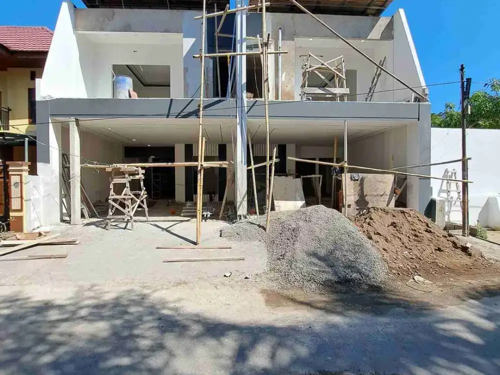 Rumah mewah semi furnish area Hertasning
