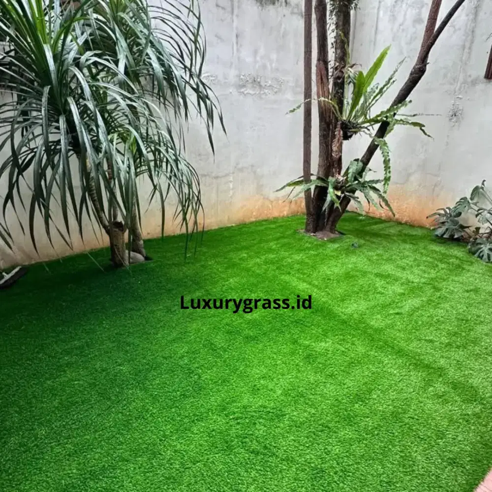Rumput Sintetis Premium Tebal & Lembut, Cocok untuk Taman dan Balkon