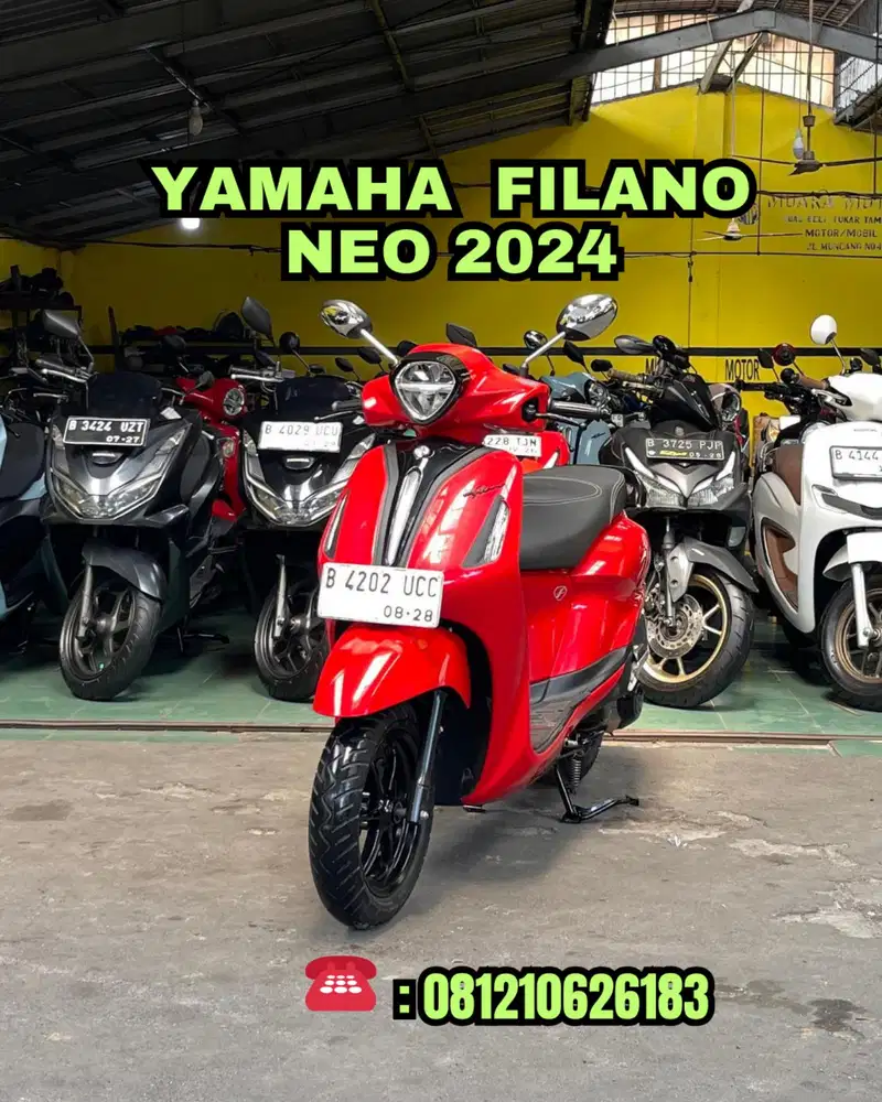 YAMAHA GRAND FILANO NEO 2023 SIAP PAKAI