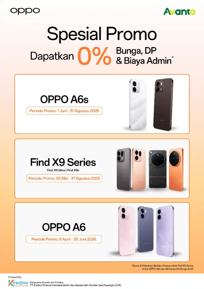 PROMO CICILAN DP 0 BUNGA 0%