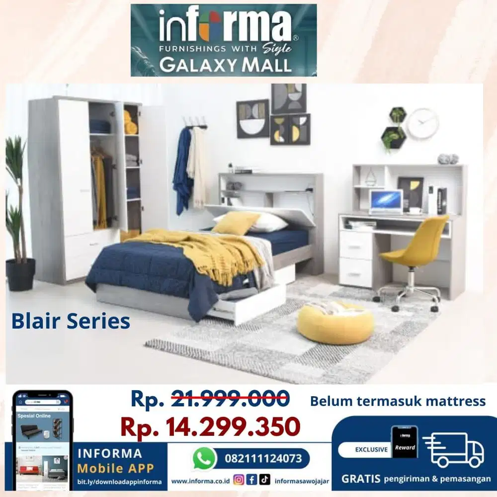 bedset anak blair