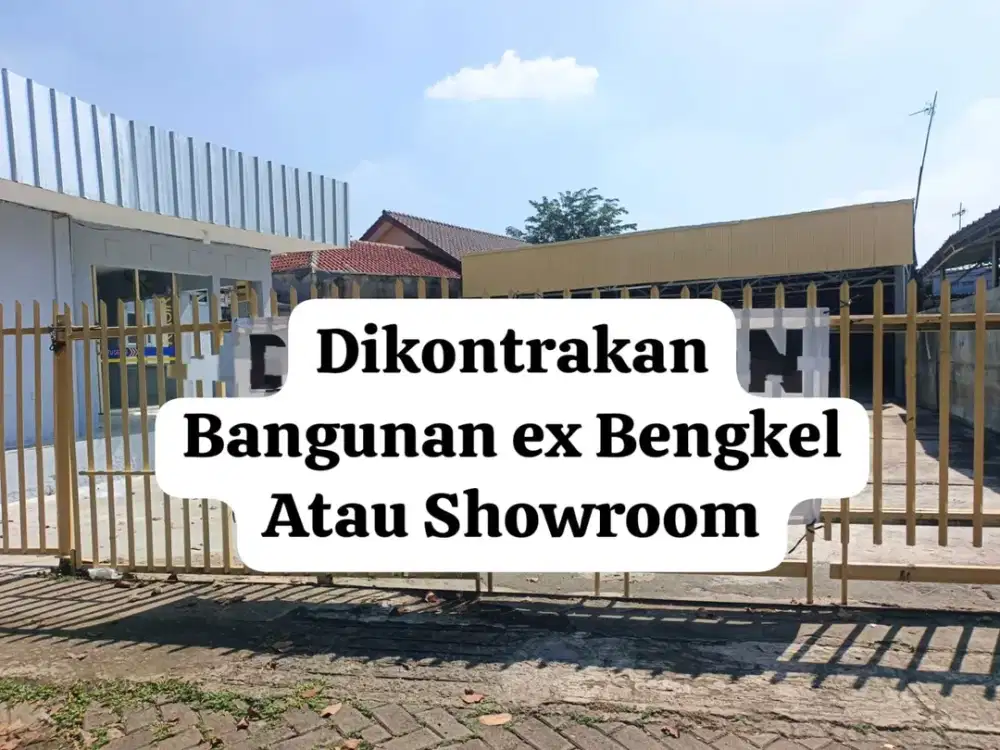 Disewakan Bangunan Ex Bengkel di Duren Sawit – Cipinang, Jakarta Timur