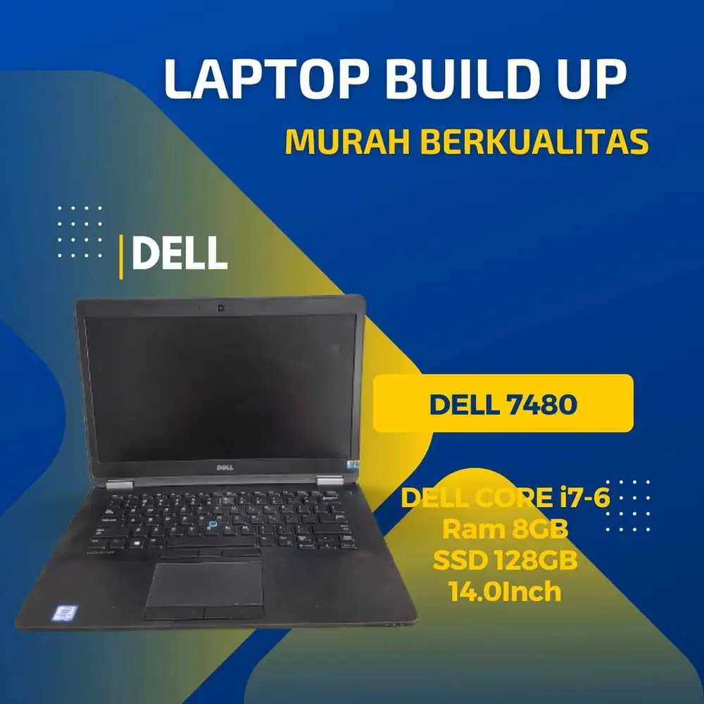 LAPTOP DELL 7480 i7-6