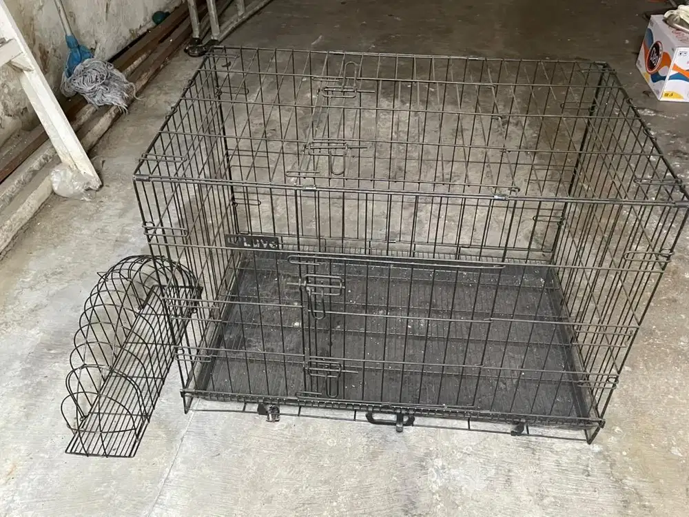Kandang kucing bonus kandang mandi