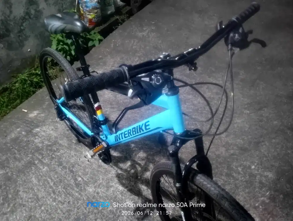 Sepeda interbike size 26 siap pakai