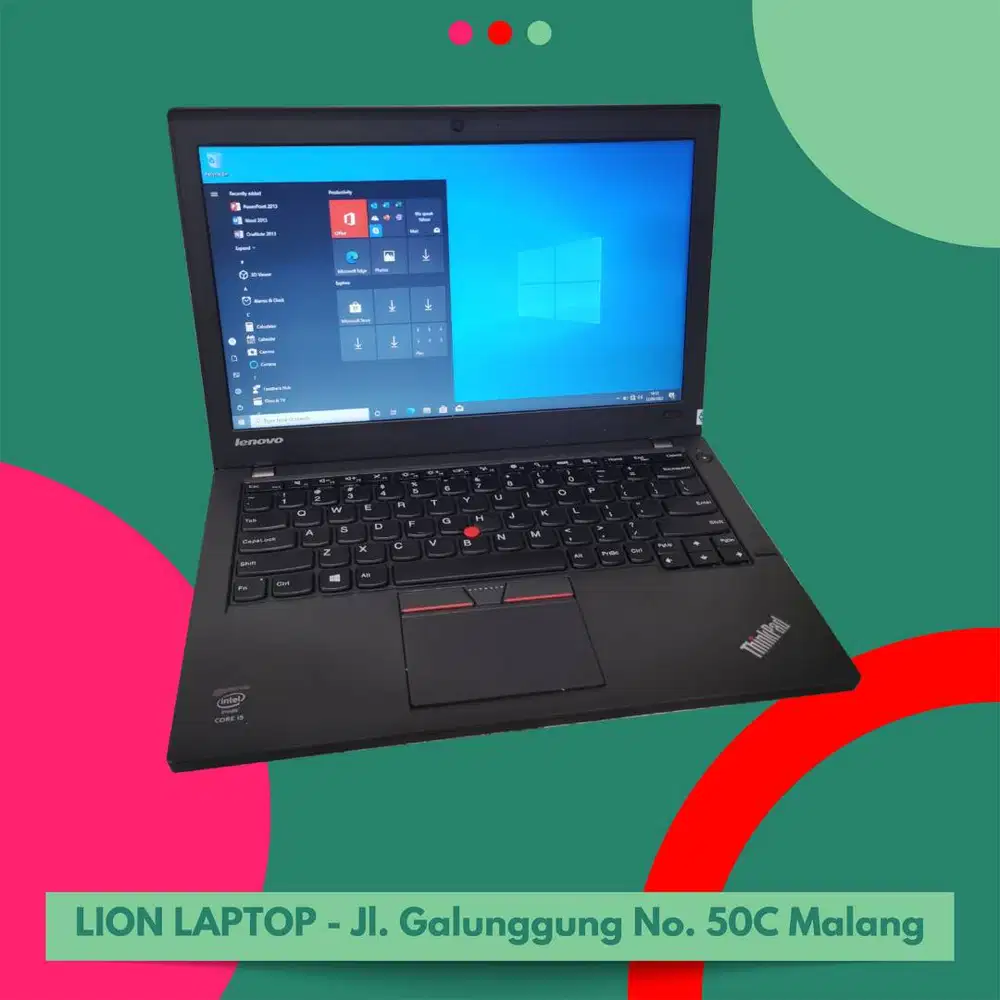 RAM 8GB SSD 256GB Core i5 Lenovo Thinkpad X250 [13|06]